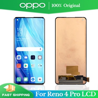 6.5&quot; อะไหล่หน้าจอสัมผัสดิจิทัล LCD สําหรับ Oppo Reno4 Pro CPH2109 Reno 4 Pro 5G