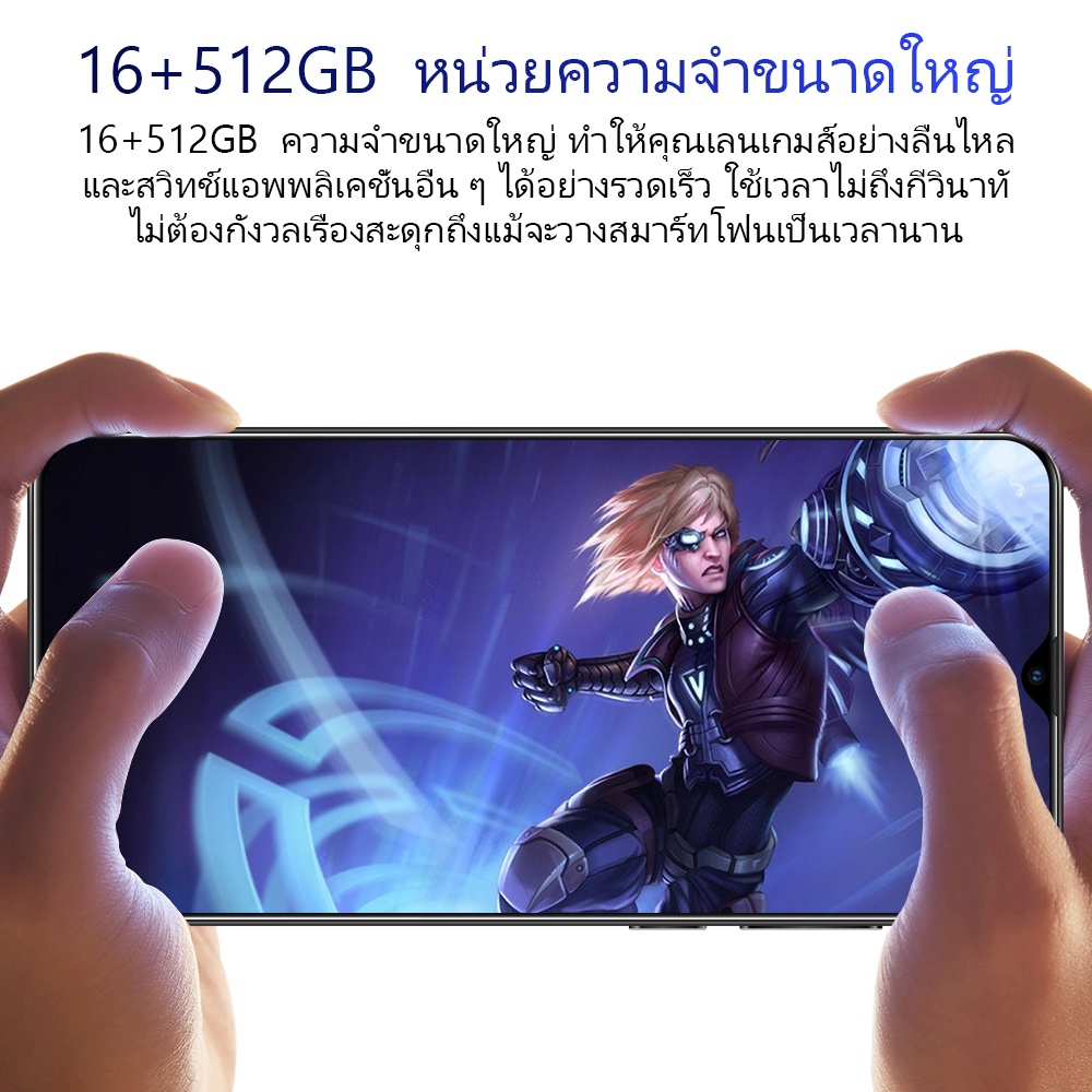 ภาพสินค้าโทรศัพท์มือถือ Samsung Galaxy A53 โทรศัพท์มือถือราคาถูก 5G โทรศัพท์ 16+512G สมาร์ทโฟน รองรับแอพธนาคาร จากร้าน 8e5y471ivb บน Shopee ภาพที่ 7