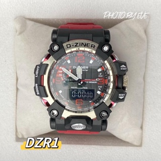 นาฬิกาสปอร์ตชาย D-ZINER ดิจิตอลหน้าปัดหล่อพร้อมส่งในไทยนะคะกดสั่งเลย DZR1