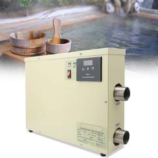 December305 11KW Waterproof Intelligent Digital Water Heater Thermostat with Touch Controller for Bathtub Swimming Pool SPA