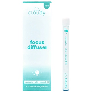 พร้อมส่งCloudy focus กลิ่นมิ้นต์ ราคาต่อชิ้น ลอตใหม่หอมทะลุแท่ง