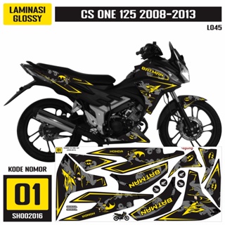 สติกเกอร์ สําหรับ Honda CS1 2008-2013002016 เคลือบเงา / doff พร้อมทั้งหมด