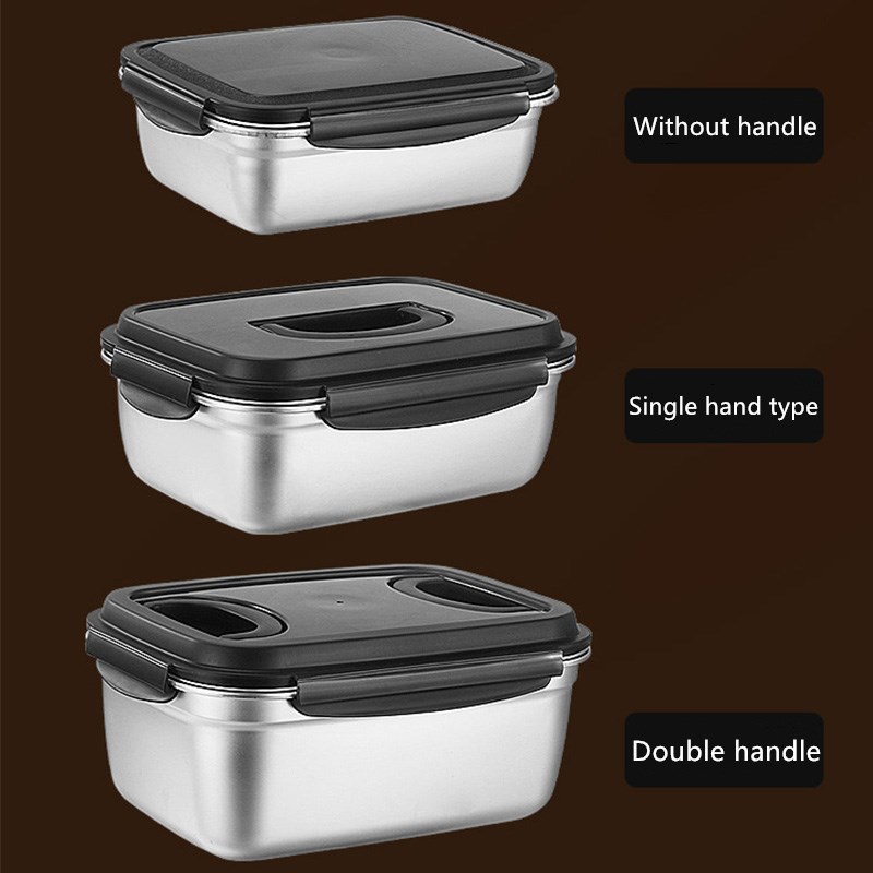 lunch-box-304-stainless-steel-refrigerator-storage-box-sealed-box-fruit-vegetable-kimchi-bucket-bento-box-microwave-lunc
