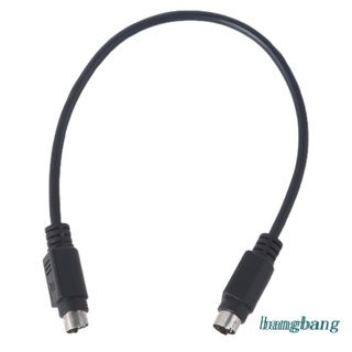 Bang PS/2 อะแดปเตอร์สายเคเบิล ตัวผู้ เป็นตัวผู้ 6Pin สําหรับ PC Li