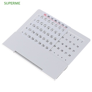 Superme ขายดี ปฏิทินโลหะ 100 ปี สําหรับสํานักงาน 1 ชิ้น