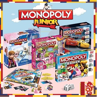 เกมมหาเศรษฐี MONOPOLY เกมเศรษฐี รวม แมคควีน, โฟเซ่น, มาริโอ้, ม้าโพนี Board Game บอร์ดเกม