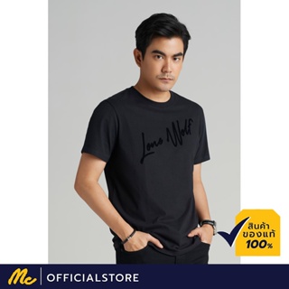 Mc Jeans เสื้อยืด  Mc x J Lone Wolf สีดำ รุ่น MTSZ670เสื้อยืดอินเทรนด์_22