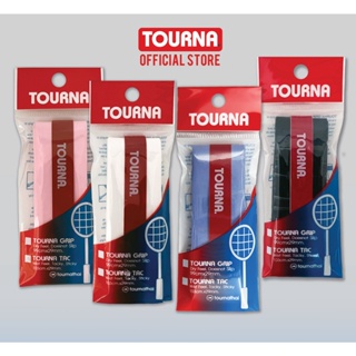 สินค้า TOURNA TAC Overgrip กริปพันด้ามแบดมินตันและเทนนิส แบบหนึบ - 1 XL ชิ้น กริปไม้เทนนิส กริปไม้แบดมินตัน