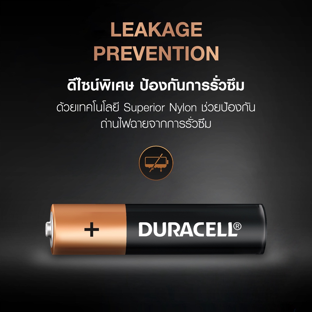 duracell-aaa-ถ่านอัลคาไลน์-ดูราเซลล์-aaa-สำหรับอุปกรณ์ที่ใช้เป็นประจำทุกวัน-แพ็ค-2-ก้อน