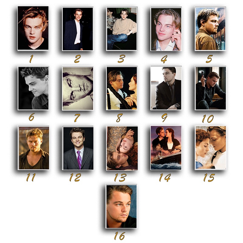 โปสเตอร์กระดาษคราฟท์-ลายนักแสดงชื่อดัง-leonardo-dicaprio-สไตล์วินเทจ-สําหรับตกแต่งผนังบ้าน-บาร์