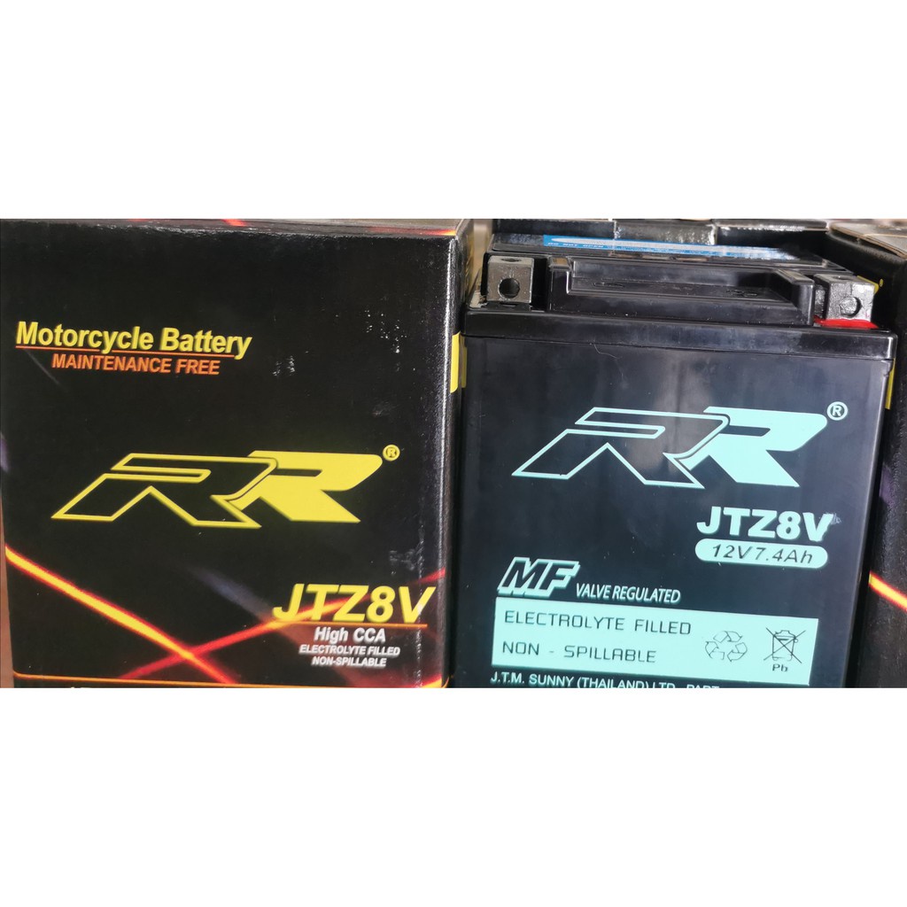 แบตเตอรี่-รุ่น-jtz8v-12v-7-4ah-แบบแห้ง-สำหรับรถจักรยานยนต์-x-max-cbr250r-cbr300r-cb300f-klx140-serow-225