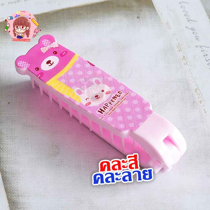 พร้อมส่ง-จำนวน-1-ชิ้น-หวีลายการ์ตูนแฟนซีน่ารัก-คละสีคละลาย