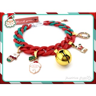 ปลอกคอ • สร้อยคอสุดน่ารักสำหรับน้องหมาและน้องแมว • Christmas Collection • Pet Collars • Large Size