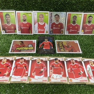 การ์ดสะสมฟุตบอล ทีมแมนยูไนเต็ด soccer card ManU Topps