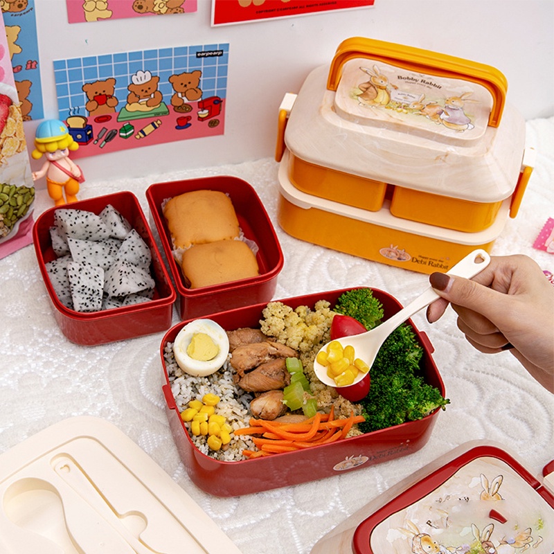 w-amp-amp-g-kawaii-lunch-box-double-student-bento-box-microwave-boxes-food-storage-with-independent-box-cutlery-for-camping