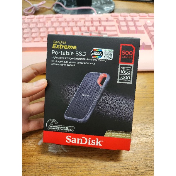 SanDisk Extreme Portable SSD 500gb | Shopee Thailand