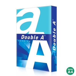 ภาพหน้าปกสินค้าDouble A กระดาษถ่ายเอกสาร A4 80gsm. 500 แผ่น ซึ่งคุณอาจชอบสินค้านี้