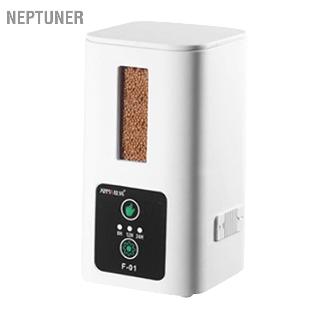 bneptuner-เครื่องให้อาหารปลาอัจฉริยะ-หมุนได้-ถอดออกได้-พร้อมกล่องแห้ง-สําหรับตู้ปลา