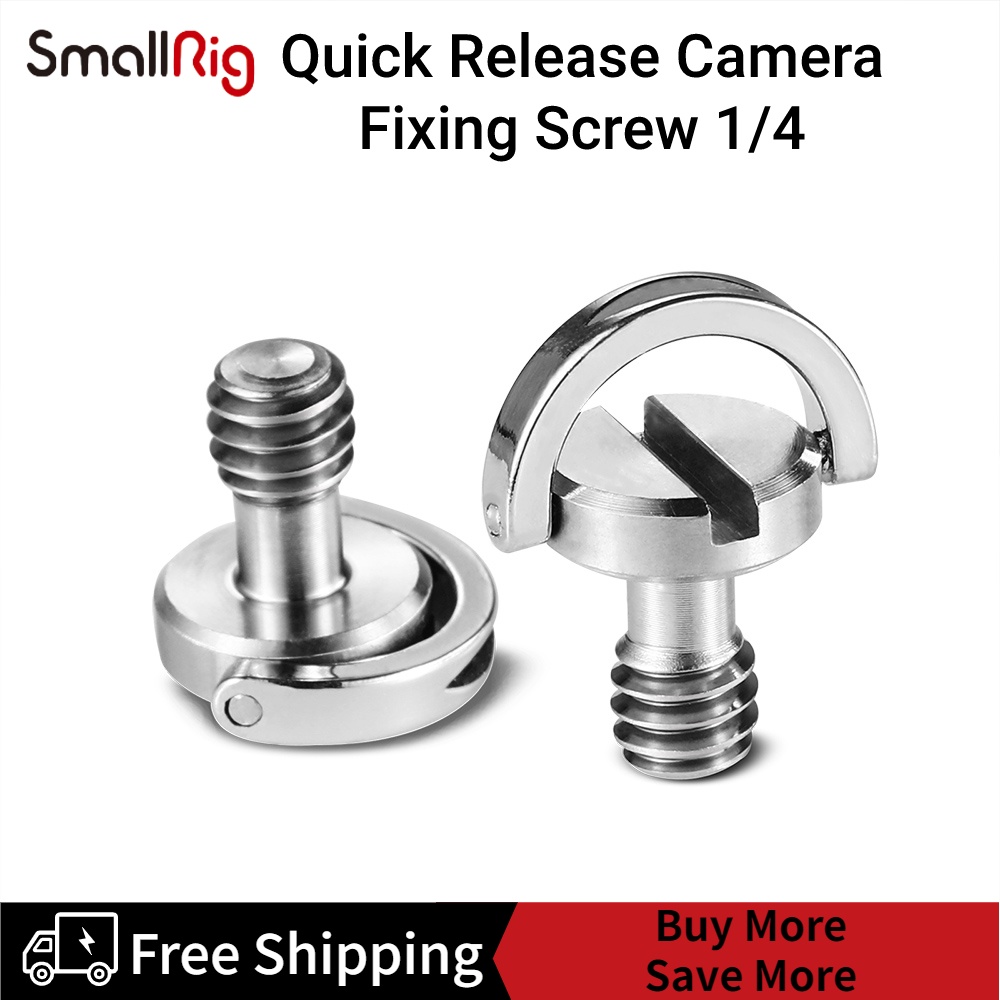 SmallRig Quick Release Camera Fixing Screw 1/4 Inch 838 | Shopee Thailand