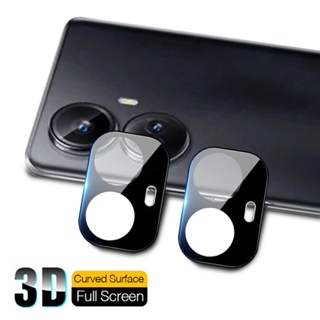 ฟิล์มกระจกนิรภัยกันรอยเลนส์กล้อง 3D แบบโค้ง สําหรับ Realme 10 Pro+ 6.7 นิ้ว Oppo Realme 10 Pro Plus 5G