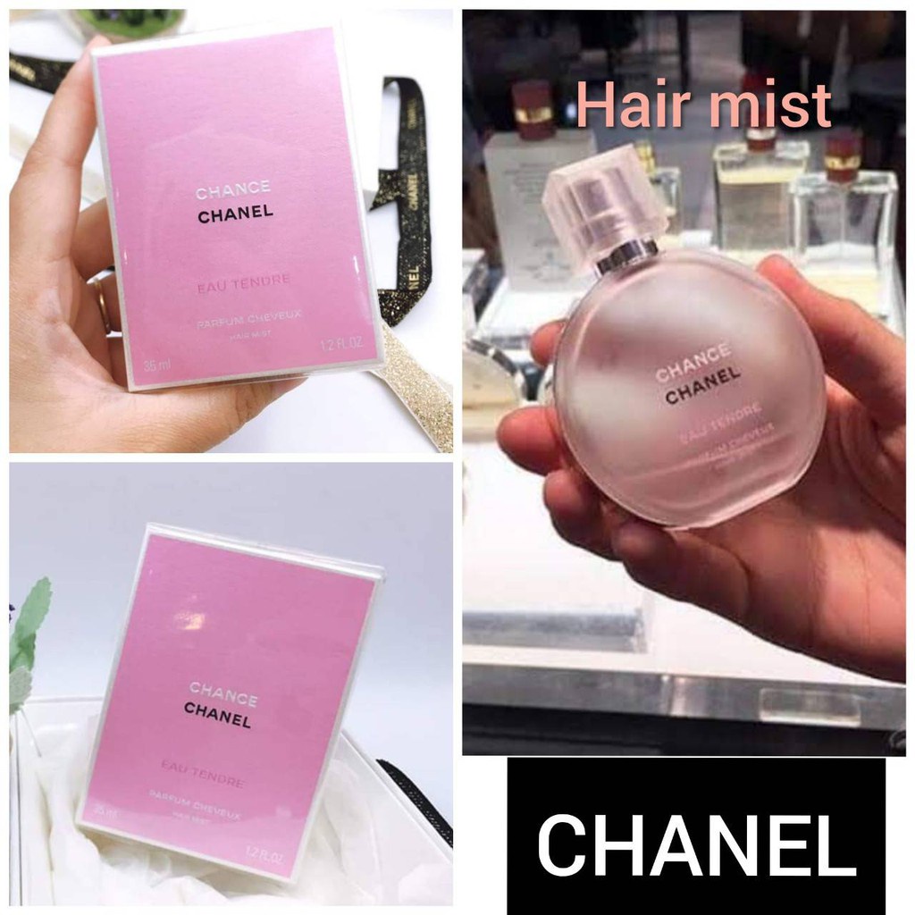 แบ่งขายสเปรย์ฉีดผมชาแนล-chanel-chance-eau-tendre-eau-vive-hair-mist-allure