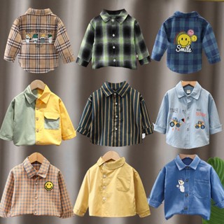 เสื้อผ้าเด็กเสื้อเด็กฤดูใบไม้ร่วงใหม่สไตล์ต่างประเทศเสื้อแขนยาว