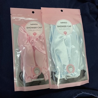 หมวกคลุมอาบน้ำ_Miniso(สีชมพู/สีฟ้า)