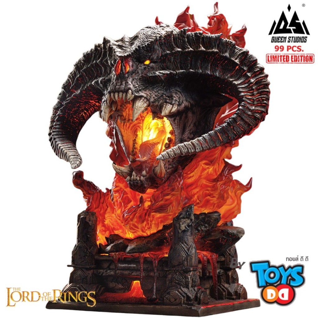 Queen Studios Balrog Bust Polda Premium Edition With Base (Limited 99