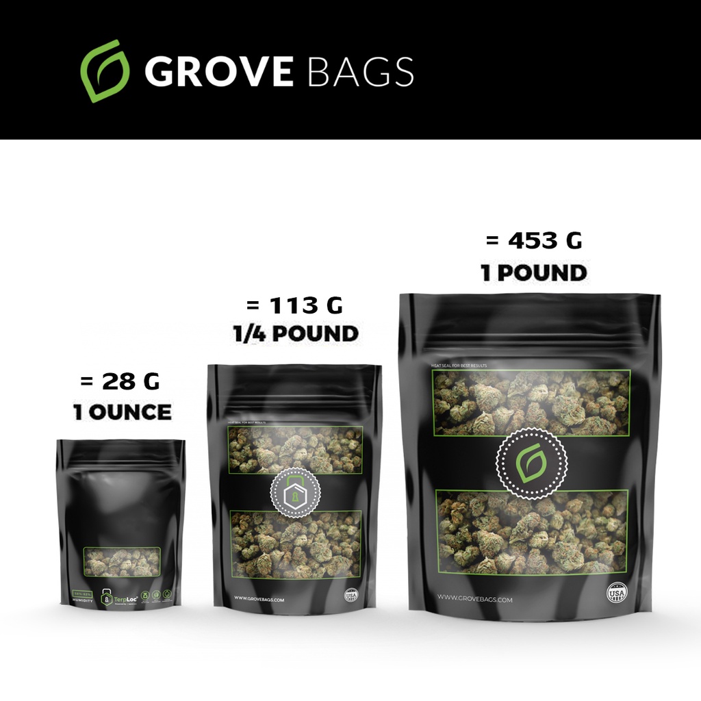 Grove Bags ถุงบ่ม มี 4 ขนาดให้เลือก Shopee Thailand