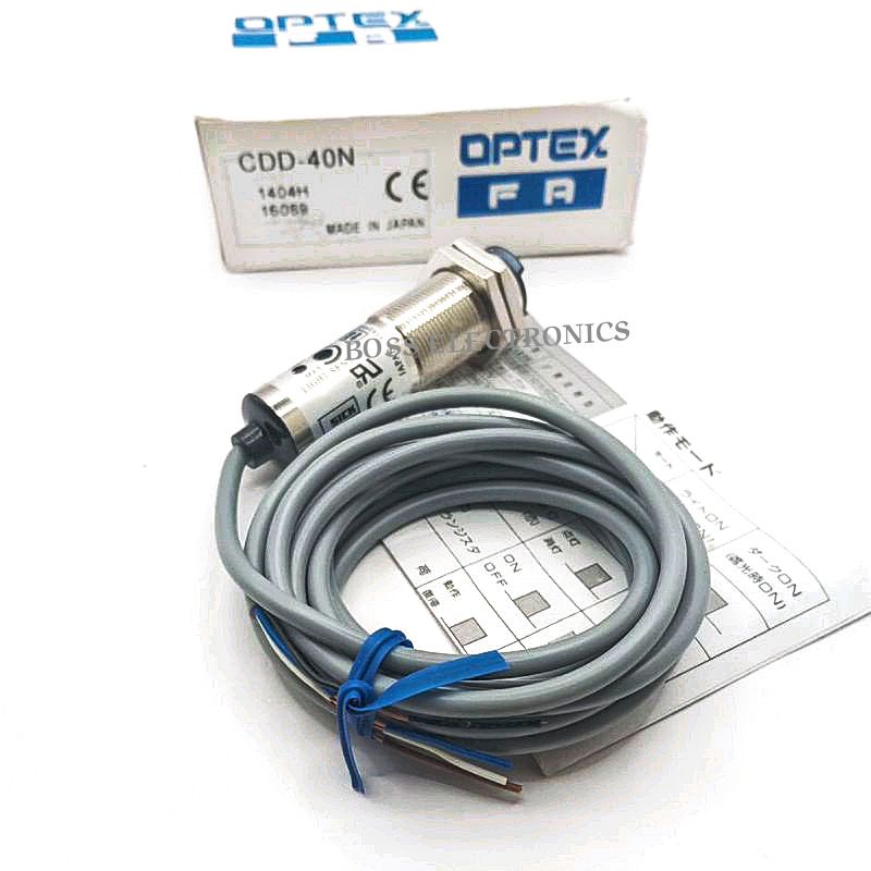 cdd40-cdd-40n-cdd-40p-optex-เซ็นเซอร์จับวัตถุ-m18-ระยะจับ-10-40cm