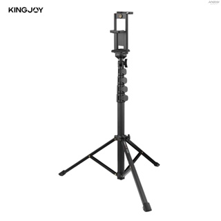 Kingjoy FL019S ขาตั้งกล้องอลูมิเนียมอัลลอย อเนกประสงค์ พร้อมสกรู 1/4 นิ้ว ปรับความสูงได้ รับน้ําหนักได้ 5 กก. สําหรับถ่ายภาพ บันทึกวิดีโอ
