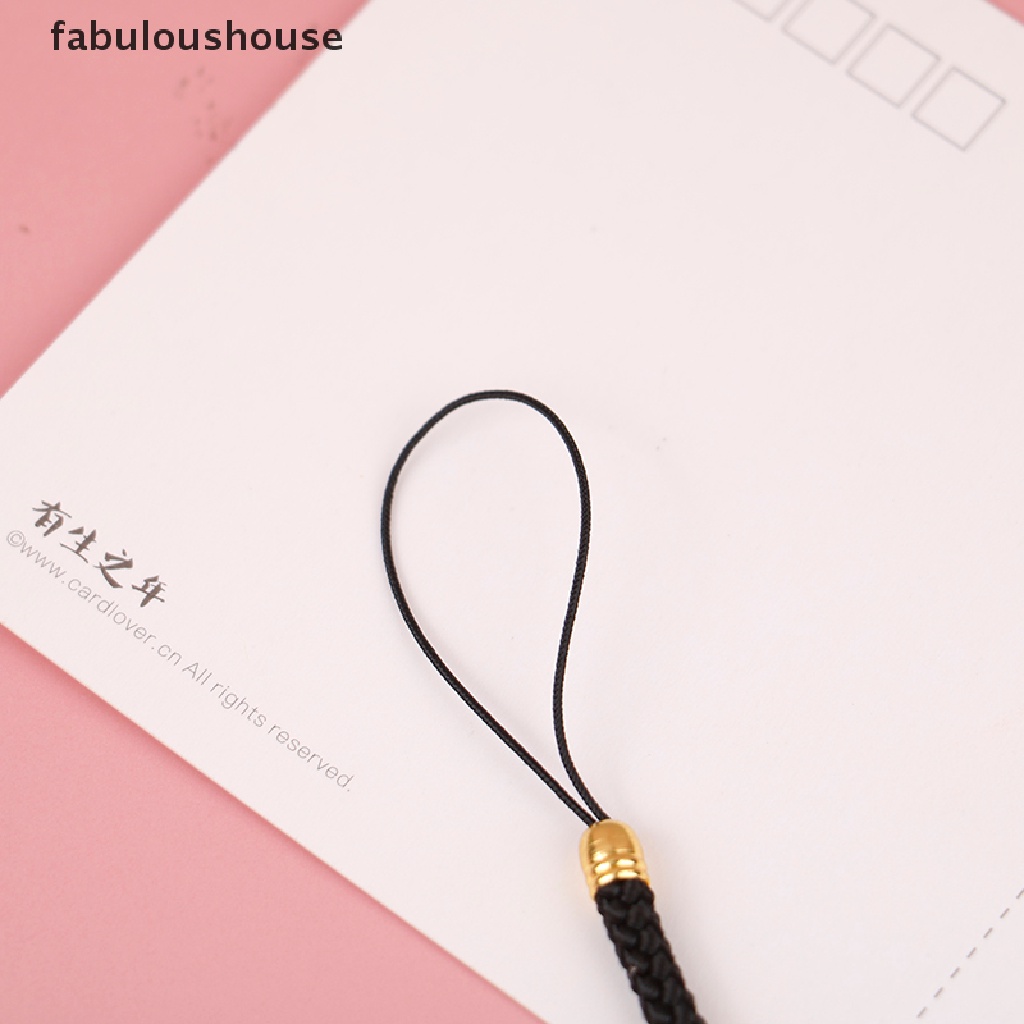 fabuloushouse-ใหม่-สายคล้องโทรศัพท์มือถือ-ประดับพู่-รูปกระดิ่งแมว-เชอร์รี่-สําหรับตกแต่งบ้าน