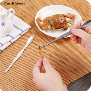 <Cardflower> Stainless steel claws to eat crab sea lobster crab pin stripping fruit fork On Sale