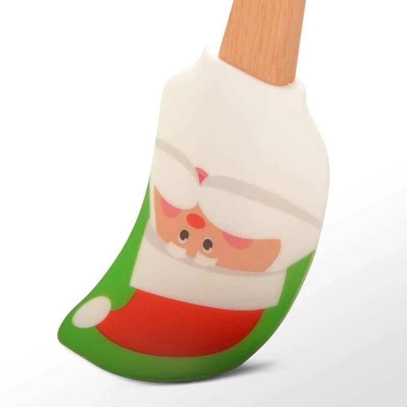 สินค้ามาใหม่วันนี้-spatula-christmas-silicone-ที่ปาดครีมซิลิโคน
