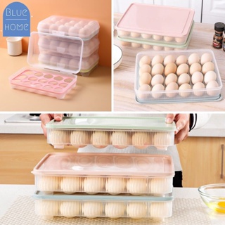 กล่องเก็บไข่อเนกประสงค์ มี（15ช่องและ24ช่อง）กล่องใส่ไข่กันแตกน้ำหนักเบาพกพาได้สะดวกสบาย ทนทาน