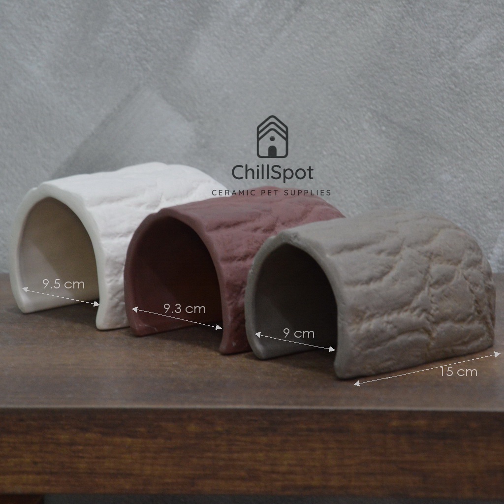 chillspot-stone-cave-4-บ้านงู-เซรามิค-สำหรับงูบอลขนาดกลาง-reptile-hide-box-เต่าบก-ตุ๊กแก-ตะขาบ-แมงมุม-dragon