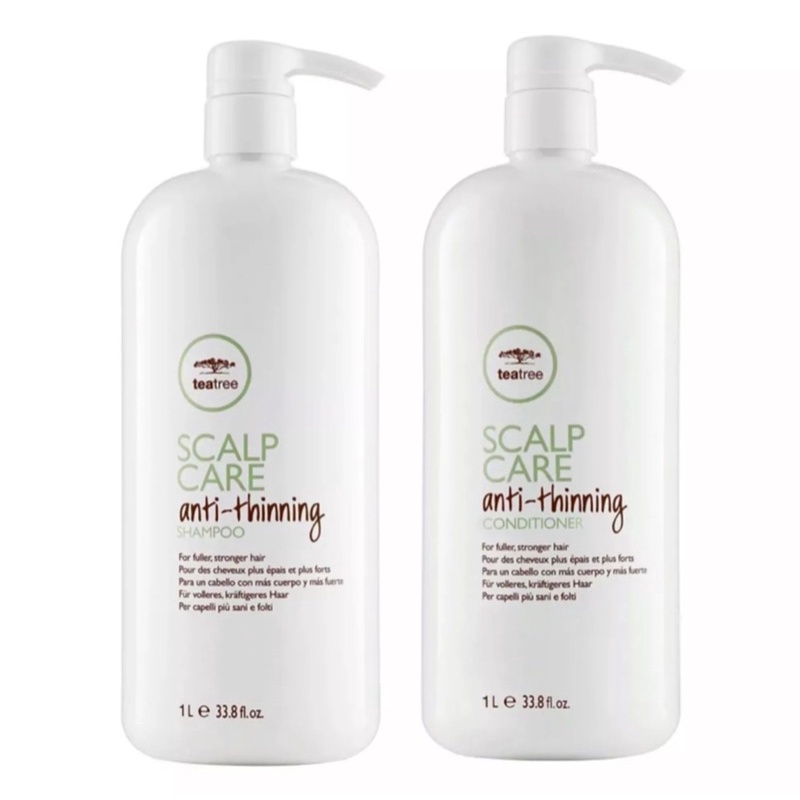 ขวดขาว พอลมิทเชล Paul Mitchell Tea Tree Scalp Care AntiThinning