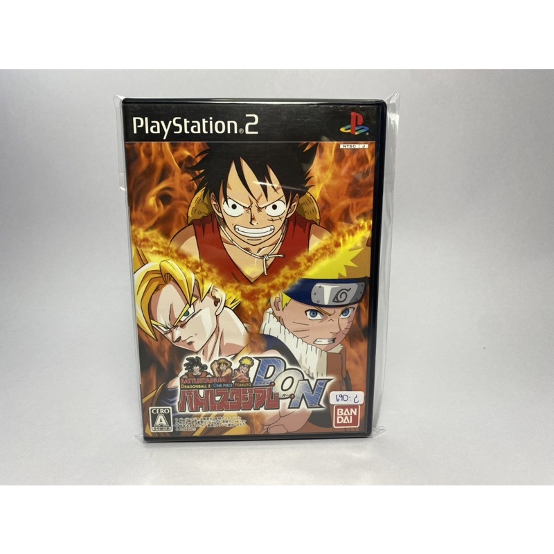Jeu PS2 D.O.N Battlesdium - Dragon Ball, One Piece, Naruto - Version Japon NTSC - Bon état
