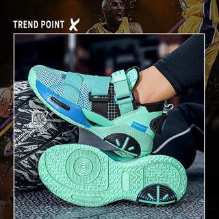 รองเท้าผ้าใบ รองเท้าบาสเก็ตบอล รุ่น Wades Way Whole City 9V2 สําหรับเด็กนักเรียน