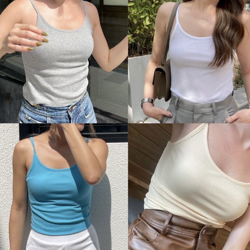 Lahv The Label - Cami Top เสื้อกล้ามสายเดี่ยว | Shopee Thailand