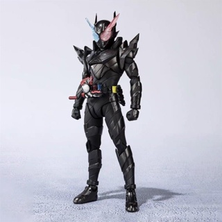 Kamen Rider SHF กระต่ายอันตราย Tank Real Bone Carving Black Rabbit Movable Model Hand-made Toys Mobile Sailor Fighting K