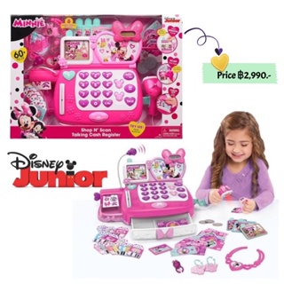 Minnies Happy Helpers Shop N Scan Talking Cash Register, Role Play, Ages 3 Up, by Just Play