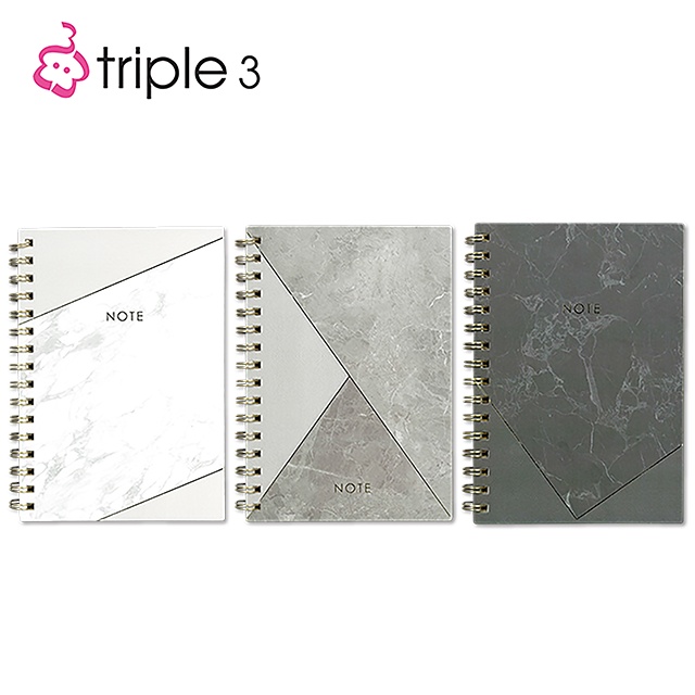 triple3-สมุดริมลวดปกแข็ง-a5-note-book-1-เล่ม