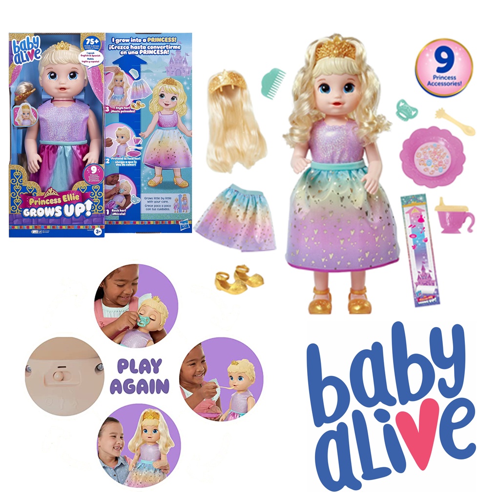 เจ้าหญิงแสนสวย Baby Alive Princess Ellie Grows Up! ราคา 2,240.- บาท ...