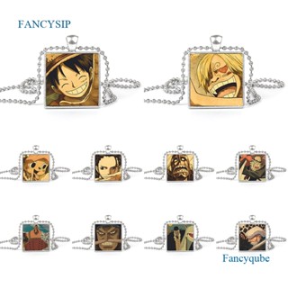 Fancysip ญี่ปุ่น อะนิเมะ วันพีช สร้อยคอ ลูฟี่ Ace จี้โซ่ โช้คเกอร์ ผู้ชาย สร้อยคอ เด็กผู้ชาย ของขวัญ ปลอกคอ