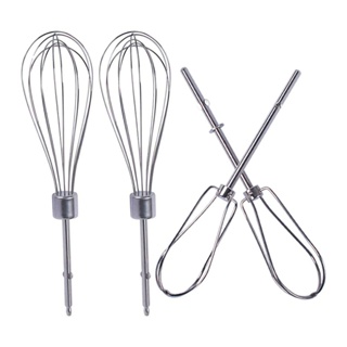 W10490648 KHM926 Beaters For Hand Mixer Stainless Steel Pro Whisk Turbo Beaters,Cream,Making Mousse Or Meringue,Shakes