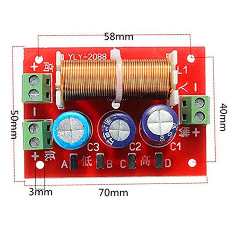 400w-ลำโพงไขว้2ทิศทาง-ต่ำ4-16โอห์มตัวแบ่งความถี่สำหรับลำโพง