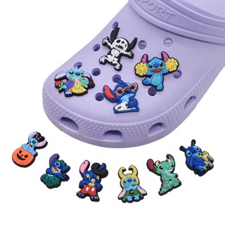 ใหม่ กระดุมน่ารัก สีสันสดใส สําหรับตกแต่งรองเท้า Crocs Jibbitz DIY