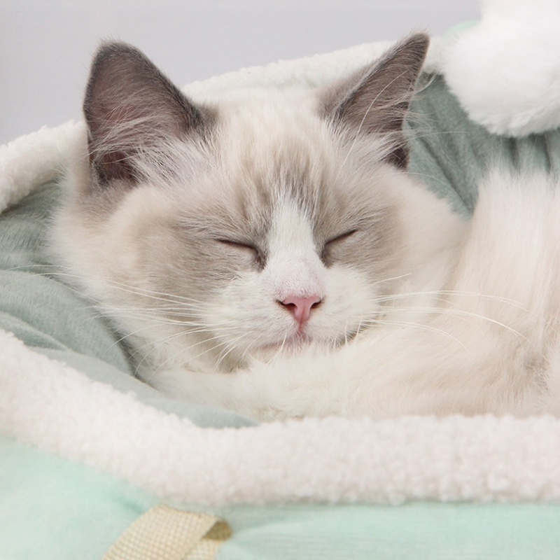 พร้อมส่ง-เตียงเปลแมว-ที่แขวนแมว-สัตว์เลี้ยงเปล-ผ้าฝ้าย-pp-ทำให้น้องแมวอารมณ์ดี