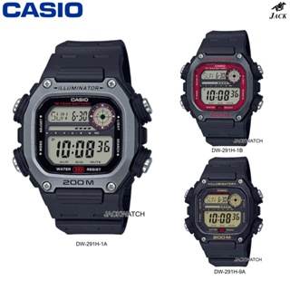 สินค้า CASIO นาฬิกาข้อมือผู้ชาย รุ่น DW-291H รับประกันศูนย์2ปี DW-291H-1A DW-291H-1B DW-291H-9A